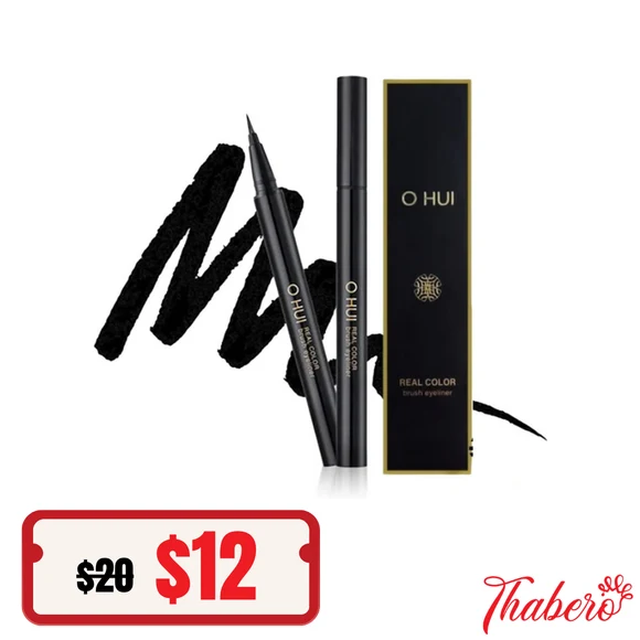 Bút kẻ mắt OHUI Real Color Brush Eyeliner